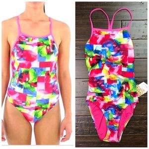 Speedo Swimsuit Flipturn Starting Block Fresh Back